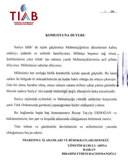 İbrahim Hacıosmanoğlu'ndan İdlib şehitleri için dikkat çeken mesaj - Resim: 0