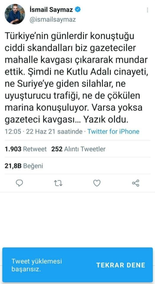 'Mahalle kavgası çıkardık' diyen İsmail Saymaz paylaşımını sildi Dündar'dan özür diledi - Resim: 0