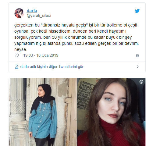 İşte Türkiye'nin konuştuğu o başörtüsü paylaşımları - Resim: 1