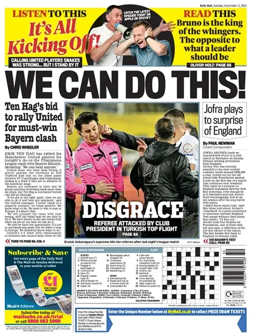 Hakem Halil Umut Meler'e yumruklu saldırı dünya basınında: 'Türkiye'de skandal', 'Utanç verici' - Resim: 4