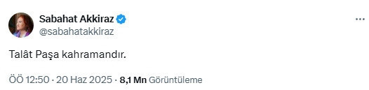 Sabahat Akkiraz’ın Londra konseri iptal edildi sebebi denen Talat Paşa kimdir? - Resim: 0