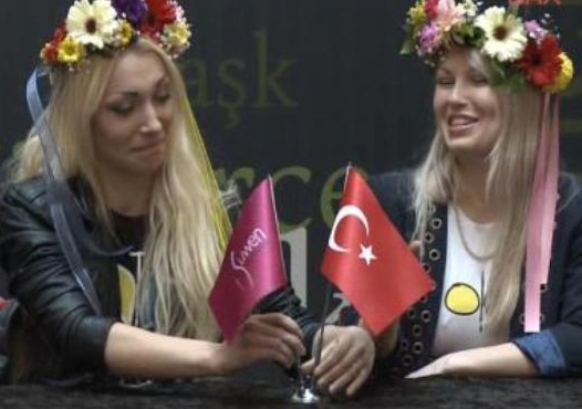 Ve çıplak protestocular Türkiye'de - Resim: 4