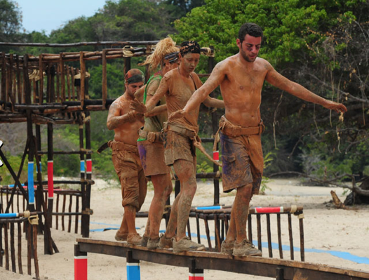Survivor'da ünlüler çamura battı - Resim: 3