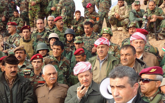 Kerkük sınırındaki Peşmerge askeri - Resim: 4