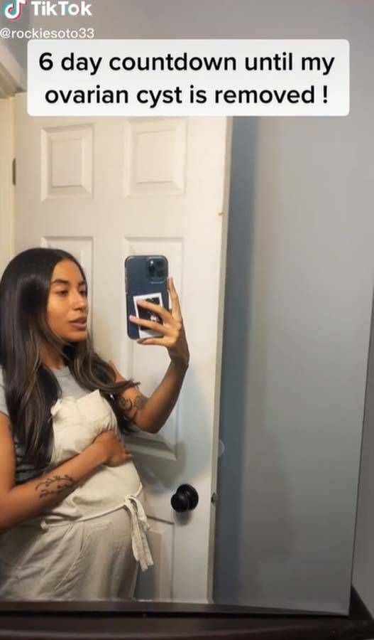 Karnı hamile gibi şişmeye başlayan kadın gerçeği öğrenince şok geçirdi! - Resim: 1