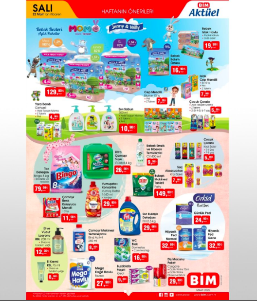 BİM aktüel 22 Mart-25 Mart indirimli ürünler kataloğu neler var? - Resim: 1