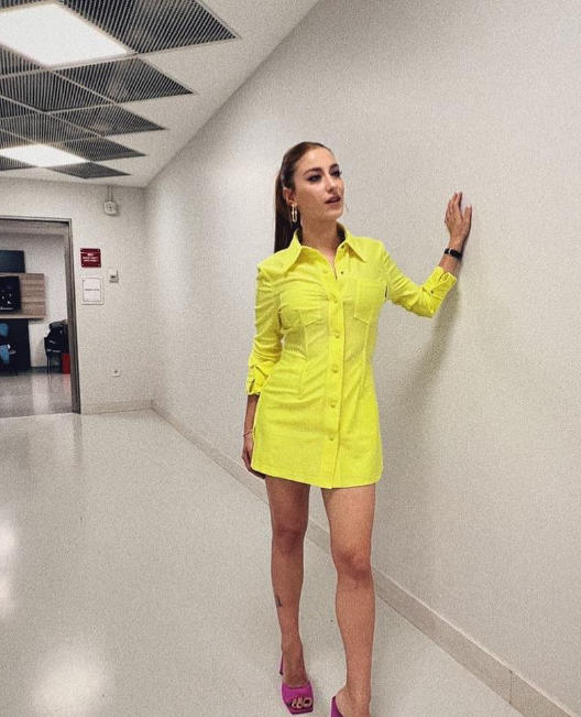 Hazal Kaya takipçisiyle kavgaya tutuştu! 'Sen kimsin' lafını görünce patladı - Resim: 1