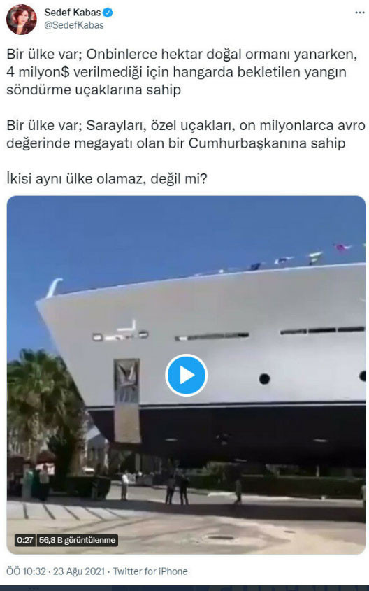 'Erdoğan'ın dillere destan lüks yatı' denilmişti işin aslı ortaya çıktı - Resim: 0