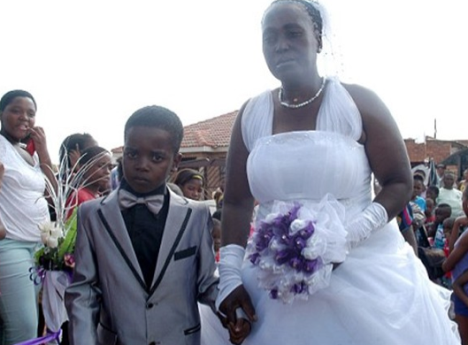 Gelin 61, damat ise 8 yaşında! - Resim: 1