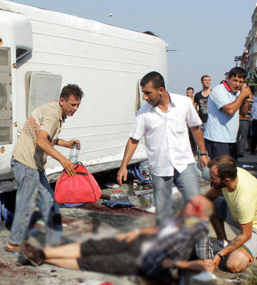 Alanya'da turistler kaza geçirdi - Resim: 4