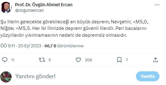 Ahmet Ercan deprem için en güvenli illeri sıraladı - Resim: 0