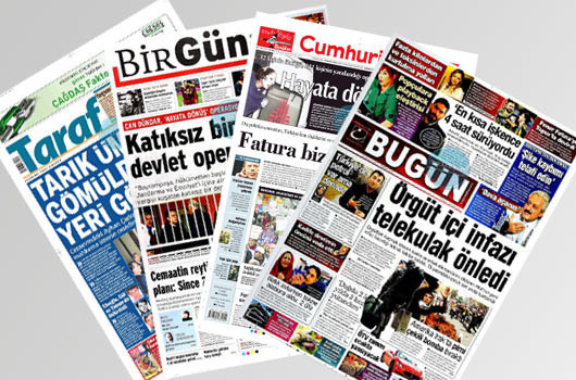 Günün en çarpıcı gazete manşetleri - Resim: 1