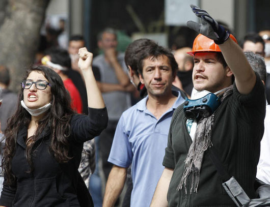 Türkiye'yi sallayan eylem fotoğrafları - Resim: 1