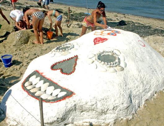 Kumdan gelen muhteşem sanat - Resim: 2