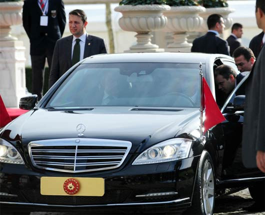 Erdoğan liderleri namaza götürdü - Resim: 1