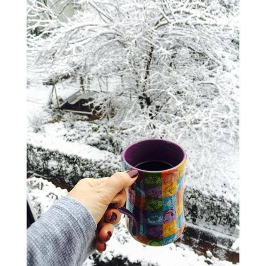 Instagram'da ünlülerin kar fotoğrafları - Resim: 3