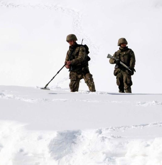 Mehmetçik dedöktörle bakın ne aradı! - Resim: 2