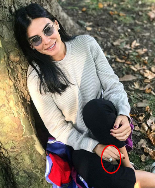 Neslişah Alkoçlar parmağına servet taşıyor - Resim: 1