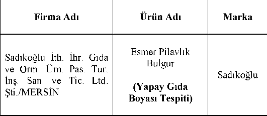 Tarım Bakanlığı zehirli markalar tam liste - Resim: 3