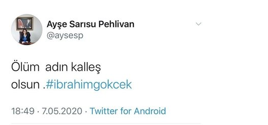 HSK’dan İbrahim Gökçek paylaşımı yapan Ayşe Sarısu Pehlivan için flaş karar - Resim: 2