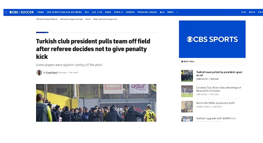 İstanbulspor'un maçtan çekilmesi dünya basınında: Türkiye'de çılgın sahneler! - Resim: 3