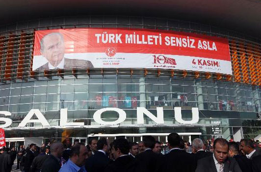 MHP kurultayından kareler - Resim: 1