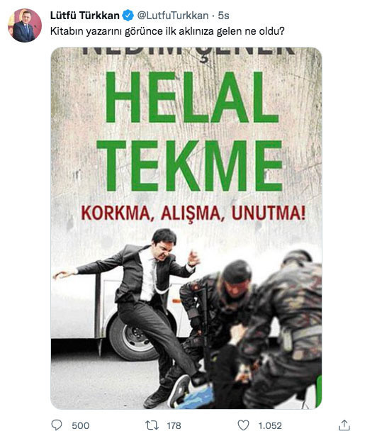 Nedim Şener'den kendisini hedef alan Lütfü Türkkan'a: İYİ Parti'nin iğrenç milletvekili - Resim: 0
