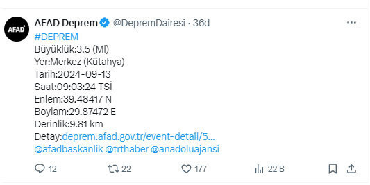 Kütahya'da deprem paniği! AFAD'dan açıklama var - Resim: 0