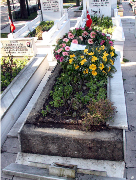 Mezarı açılmadan şoke oldu - Resim: 1