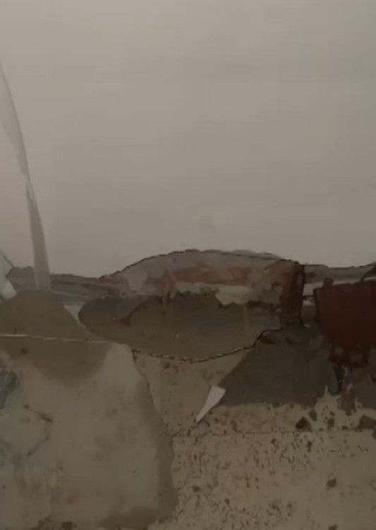 İlk depremde bu hale geldi ikinci depremde yerle bir oldu! Korkunç görüntü - Resim: 1