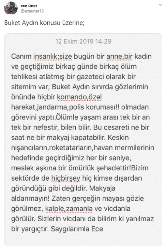 Buket Aydın'a Ece Üner'den destek mesajı! Cesareti makyaj kapatamaz - Resim: 4