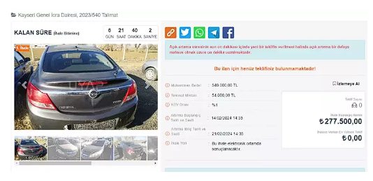 Otomobiller yarı fiyatına satılıyor: 30 bin liraya da var 300 bin liraya da! İşte icralık araçlar - Resim: 4