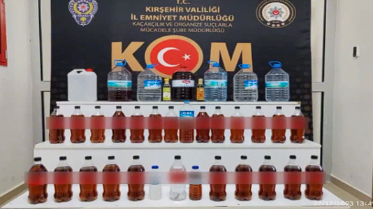 81 ilde 'Çengel-5' operasyonu: 187 ton sahte ve kaçak alkole el konuldu, 35 milyon TL'lik vergi kaybı engellendi - Resim: 1