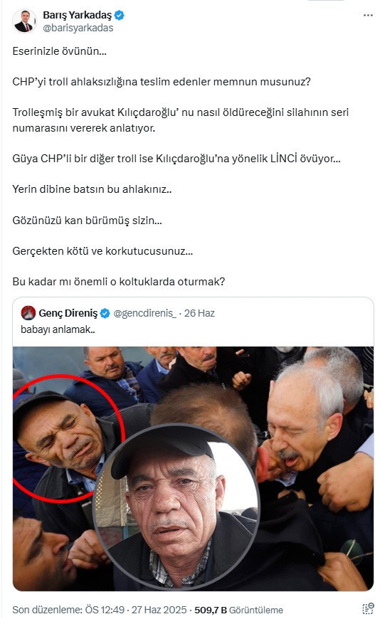 Ayşenur Arslan'dan Yarkadaş'a: Çok ileri gidiyorsun Barış... - Resim: 0