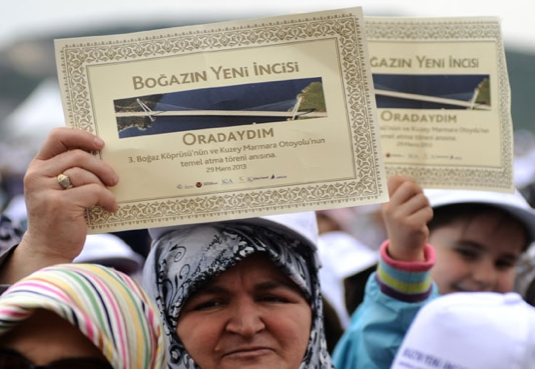 Yavuz Sultan Selim Köprüsü'nün temeli atıldı - Resim: 3