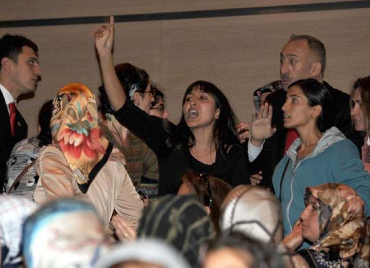 Erdoğan'ın katıldığı etkinlikte kadınlara yumruk - Resim: 2