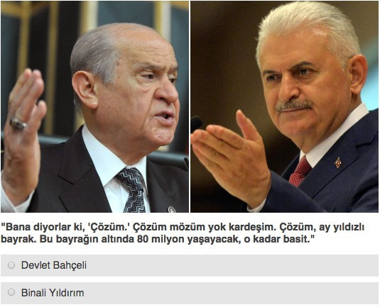 Bu sözler kime ait referandum testine katılın! - Resim: 2