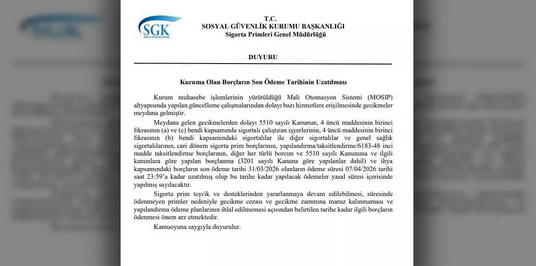 Borcu olanlar nefes alacak: SGK &ouml;deme tarihleri uzatıldı - Resim: 0