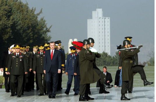YAŞ toplantısı öncesi Anıtkabir ziyareti! - Resim: 1