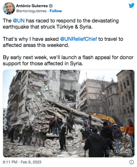 BM Genel Sekreteri Antonio Guterres'ten alkış alan Türkiye çağrısı - Resim: 0