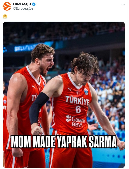 12 Dev Adam EuroBasket 2025'de finalde! - Resim: 0