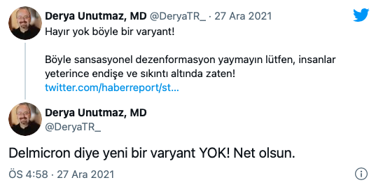 Delmicron varyantı yalan çıktı! Uzmanlar uyardı - Resim: 0