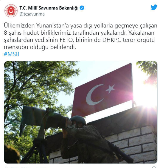 Yunanistan'a kaçmaya çalışanlardan 7 FETÖ'cü yakalandı - Resim: 0