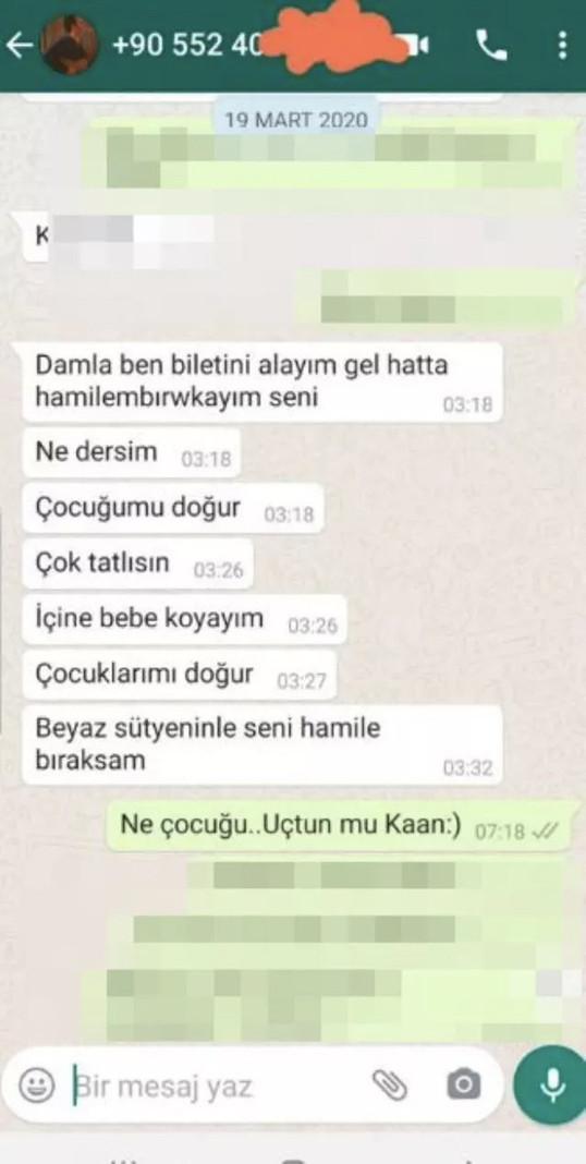 Beyaz sütyeninle seni hamile bırakayım yazdı Kaan Boşnak'ı yasak aşkı ifşa etti - Resim: 3