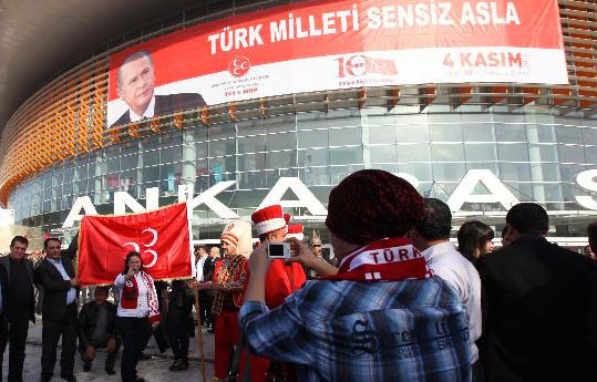 MHP kurultayından kareler - Resim: 2