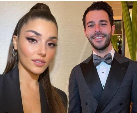 Hakan Sabancı ile ilişki yaşayan Hande Erçel siyah şıklığı ile göz kamaştırdı! - Resim: 3