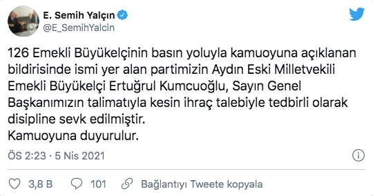 MHP'nin ihracını istediği Ertuğrul Kumcuoğlu partiden istifa etti - Resim: 0