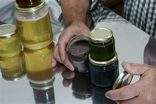 Arılar mavi ve yeşil bal yaptı - Resim: 4