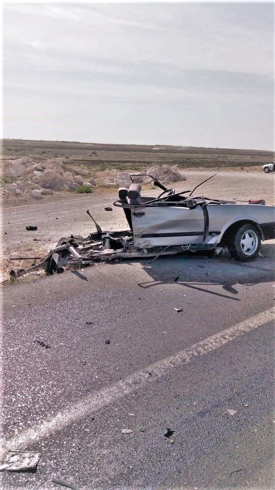 Aksaray'daki kazada TOFAŞ marka araç ikiye ayrıldı - Resim: 2