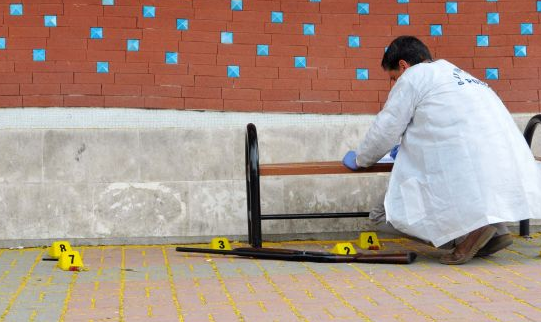 Otobüs durağında korkunç cinayet - Resim: 1